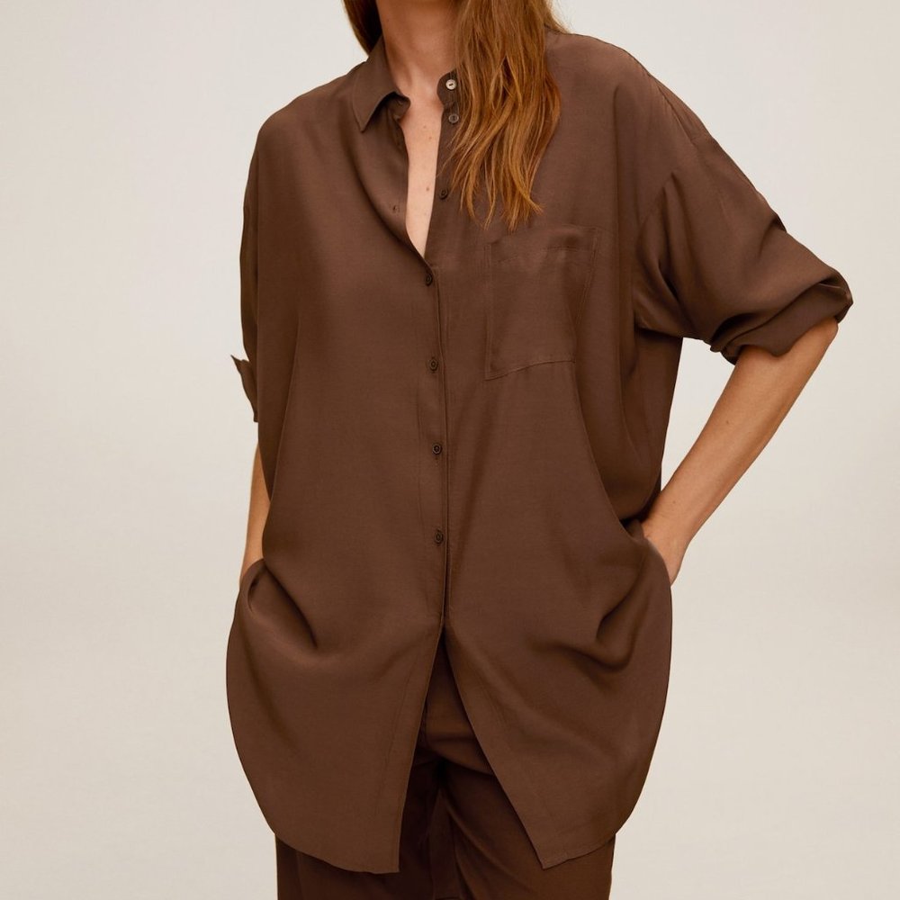 Mango Oversized Shirt